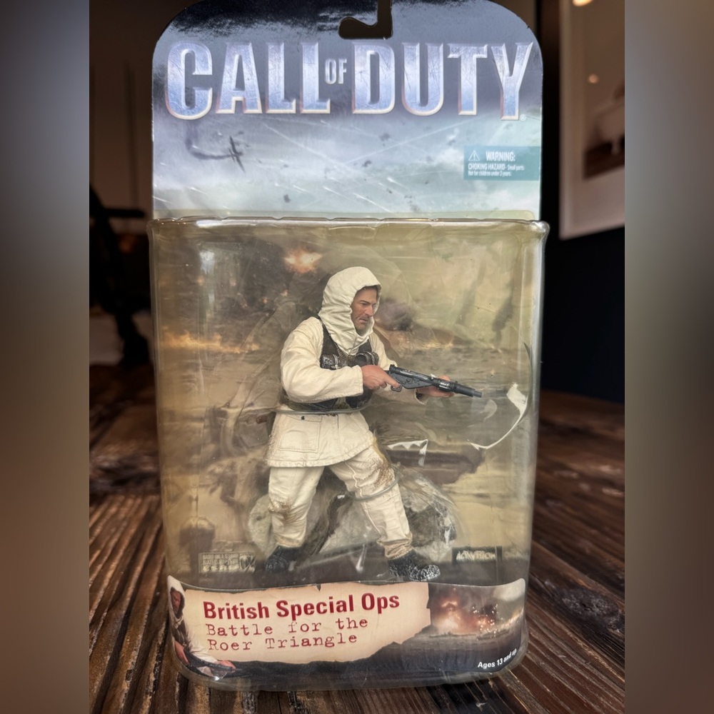 CALL OF DUTY British Special Ops Collector’s Item Figurine